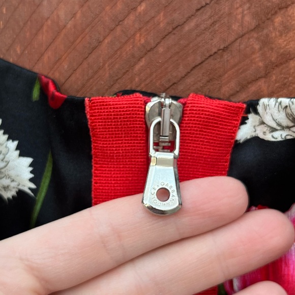 Dolce & Gabbana tulip silk dress size 42EU - Picture 6 of 13